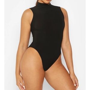 High Neck Sleeveless Bodysuit